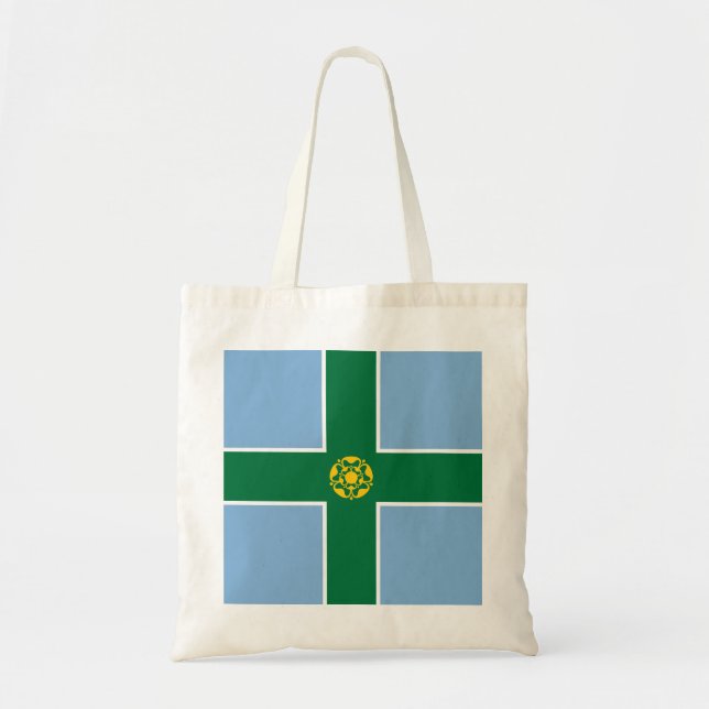 Derbyshire Flag Tragetasche (Vorne)