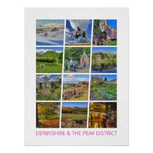 Derbyshire & Peak District Poster