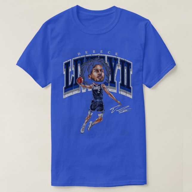 Dereck Lively II Dallas toon TShirt (Design vorne)