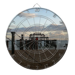 Derelict West Pier Brighton England Dartscheibe