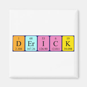 Derick Periodenmagnet Magnet
