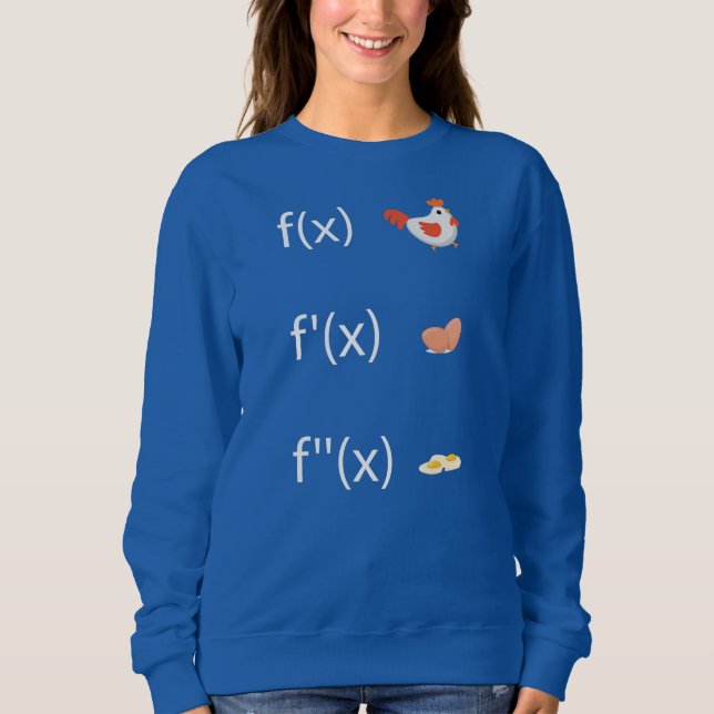 Derivative Funktion für Lehrer in Mathematik Sweatshirt (Vorderseite)