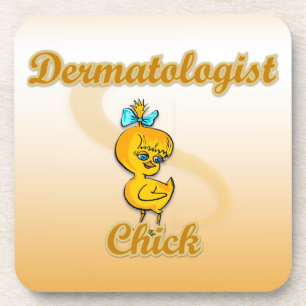 Dermatologe Chick Untersetzer