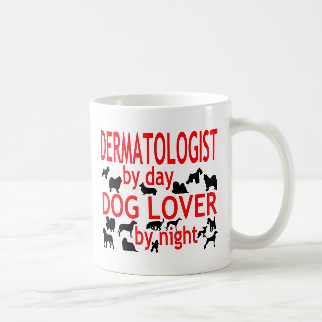 Dermatologe Dog Lover Kaffeetasse (Rechts)