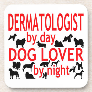 Dermatologe Dog Lover Untersetzer