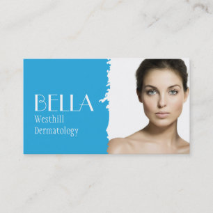 Dermatologe für klare Haut Gesichtsmassage Spa Visitenkarte