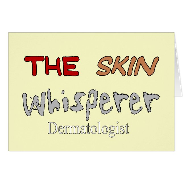 Dermatologen-Geschenke der HautWhisperer (Vorderseite (Horizontal))
