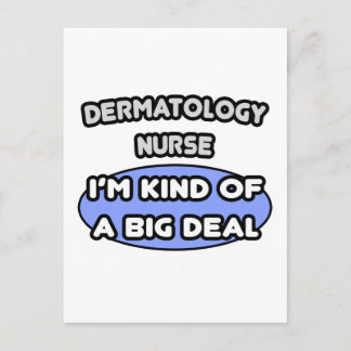 Dermatologie Krankenschwester ... Ich bin irgendwi Postkarte