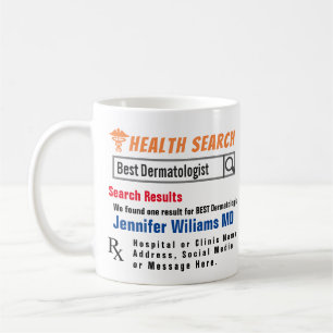 Dermatologin Funny Search Gift Tasse