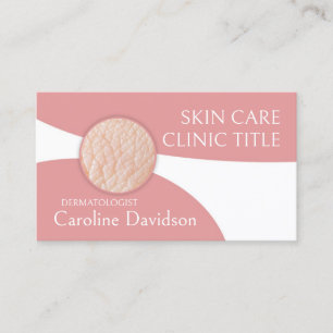 Dermatologin - Skin Doctor Business Card Visitenkarte
