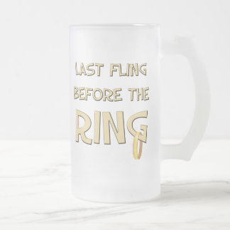 Dernier fling avant la tasse d'anneau