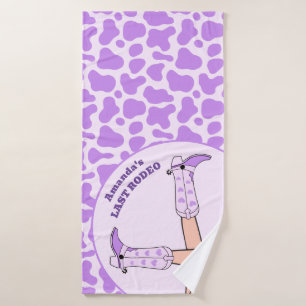 Dernier Rodéo Purple Cowgirl Bridal Bachelorette P