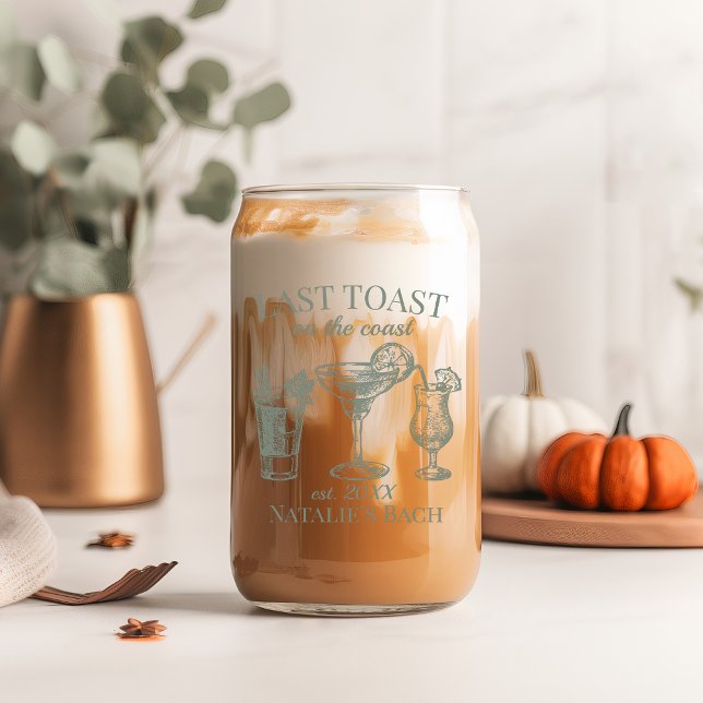 Dernier Toast Sur La Côte Beach Bachelorette Party (Créateur téléchargé)