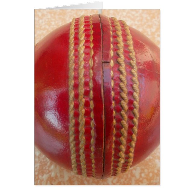 Dernière balle de cricket en cuir rouge internatio (Devant)