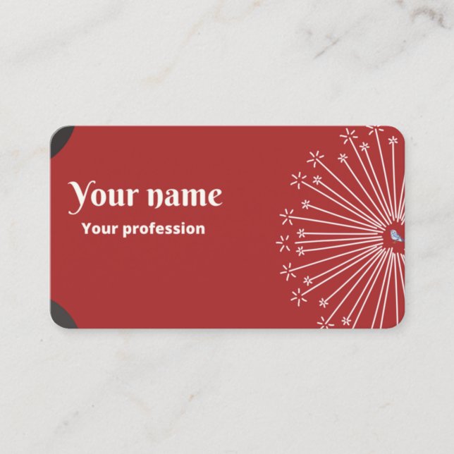 dernière carte de visite (Devant)