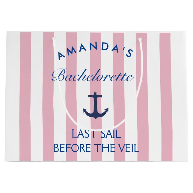 Dernière Voile Avant Le Veil Bachelorette Sac Cade (Devant)