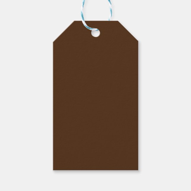 Dernières étiquettes cadeaux TextLogo personnalisé (Devant)