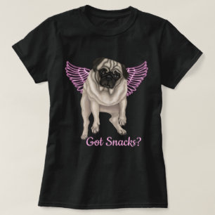 Derpy Mops - Got Snacks? T-Shirt