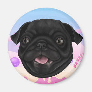 Derpy Mops Magnet