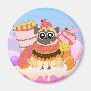 Derpy Mops Magnet