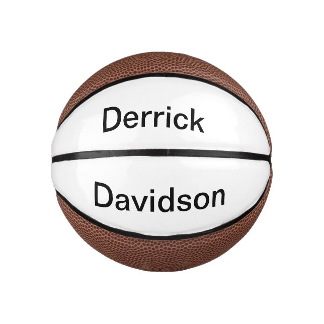 Derrick Davidson Basketball (Vorderseite)