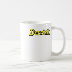 Derrick Fan Shirt Sticker Kaffeetasse