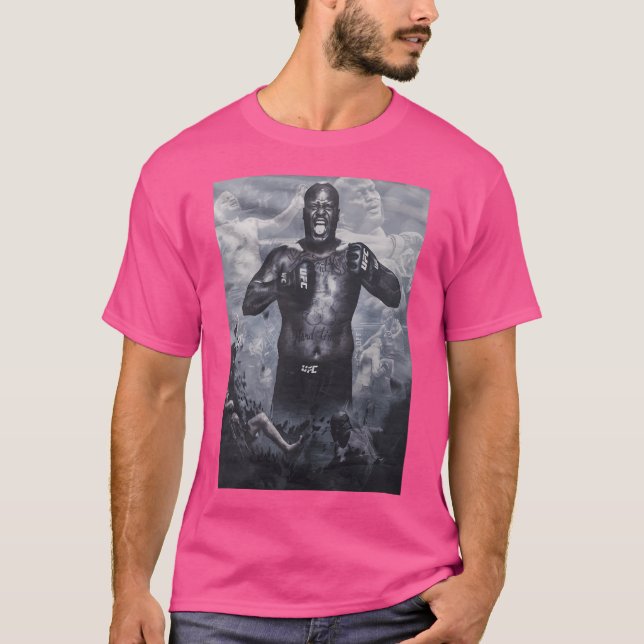 Derrick Lewis Black T-Shirt (Vorderseite)