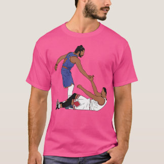 Derrick Rose hilft sich selbst nach oben (New York T-Shirt