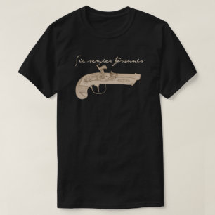 Derringer-Pistole - Tod zu den Tyrannen T-Shirt