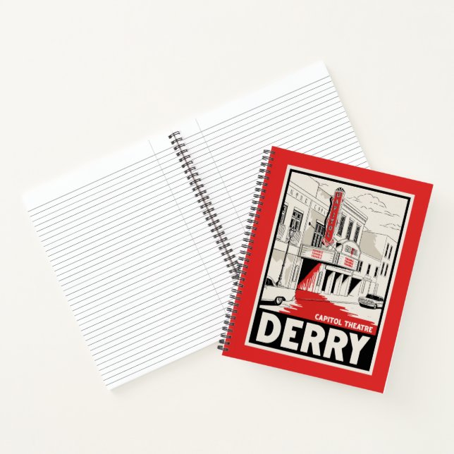 Derry Hauptstadt Theater Notizbuch (Innenseite)