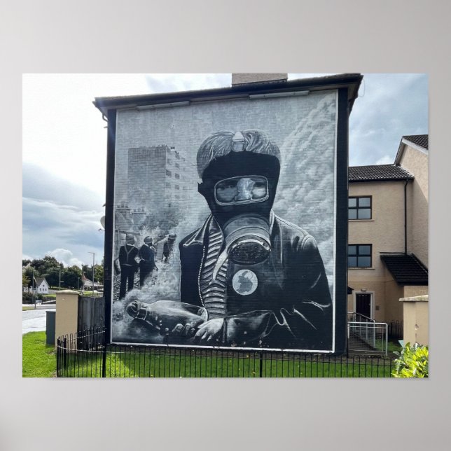 Derry/Londonderry Nordirland Die Probleme Poster (Vorne)