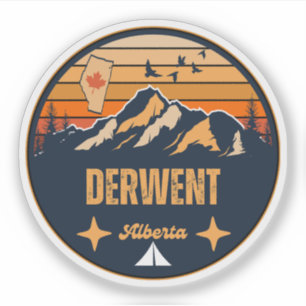 Derwent, Alberta Aufkleber