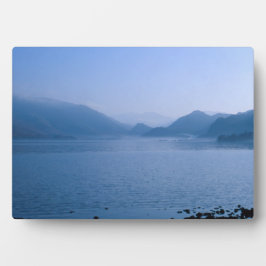 Derwent Water Cumbria England Card Poster Fotoplatte