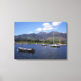 Derwent Water Cumbria England Leinwanddruck