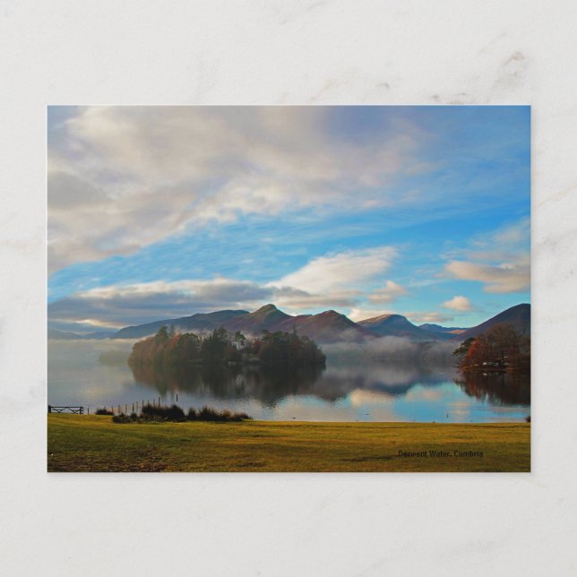Derwent Water, Cumbria Postcard Postkarte (Vorderseite)