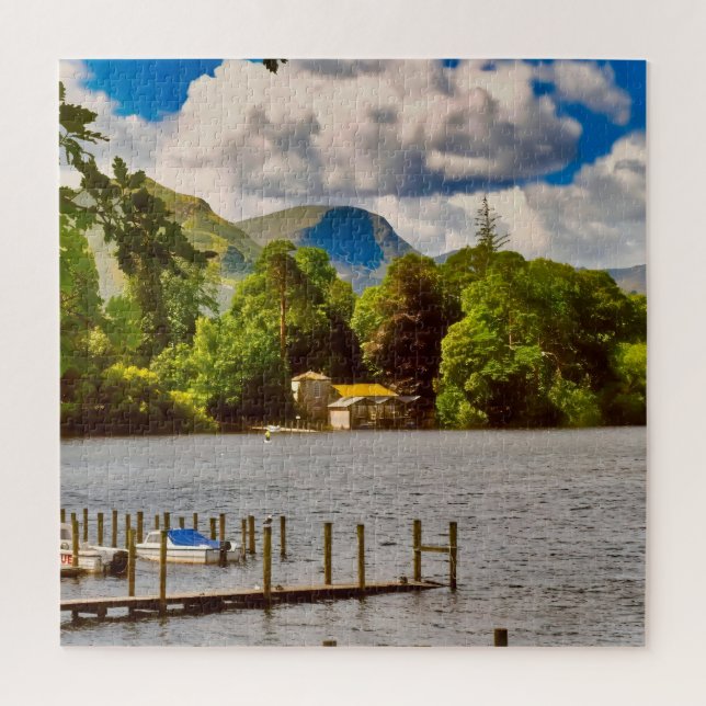 Derwent Water in Cumbria (Vertikal)