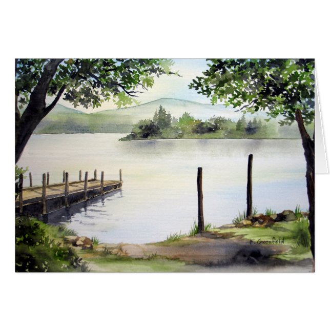 Derwent Water, Lake District, England (Vorderseite (Horizontal))