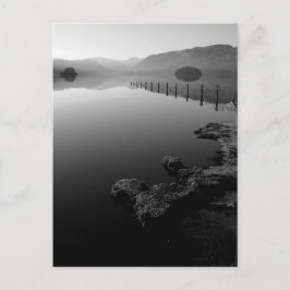 Derwentwater im Winter: Lake District Postkarte