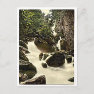 Derwentwater, Lodore Falls, Lake District, England Postkarte
