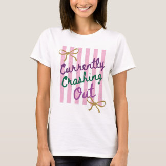 Derzeit Crashing Out Shirt, Coquette Bow T-Shirt