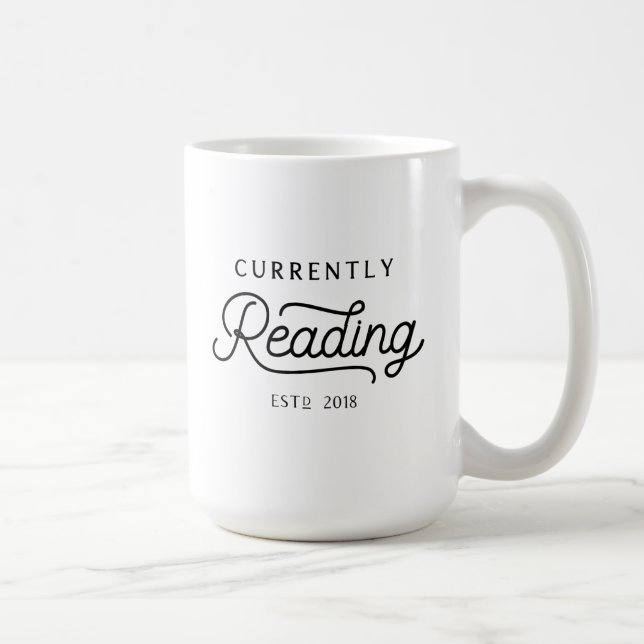 Derzeit in Lektüre etablierte Tasse 2018 (Rechts)