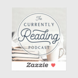 Derzeit lesen Podcast Art Decal Aufkleber