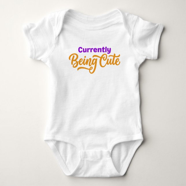 Derzeit süß baby strampler (Vorderseite)