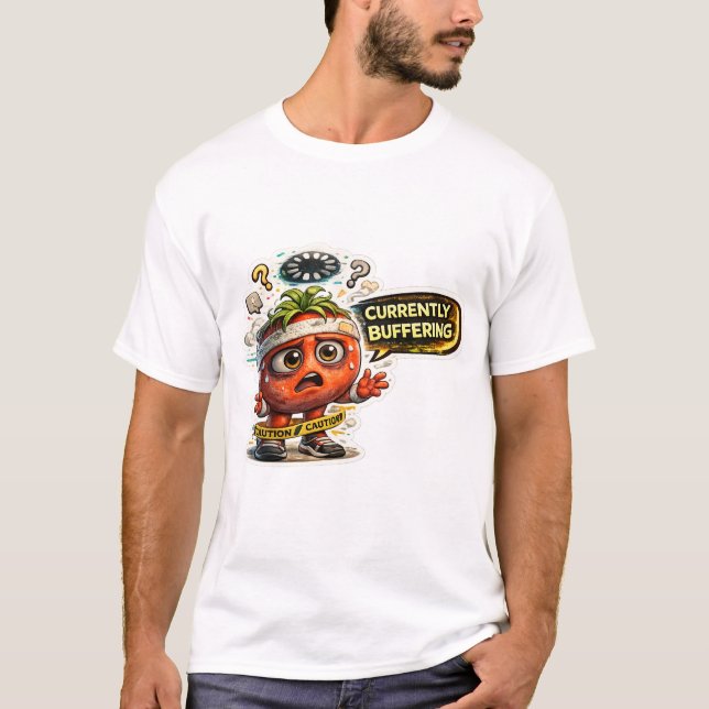 Derzeit wird die lustige Retro-Introvertierte Graf T-Shirt (Vorderseite)