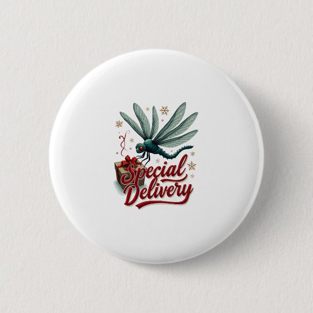 Derzeitige Delivery Dragonfly Button (Vorderseite)