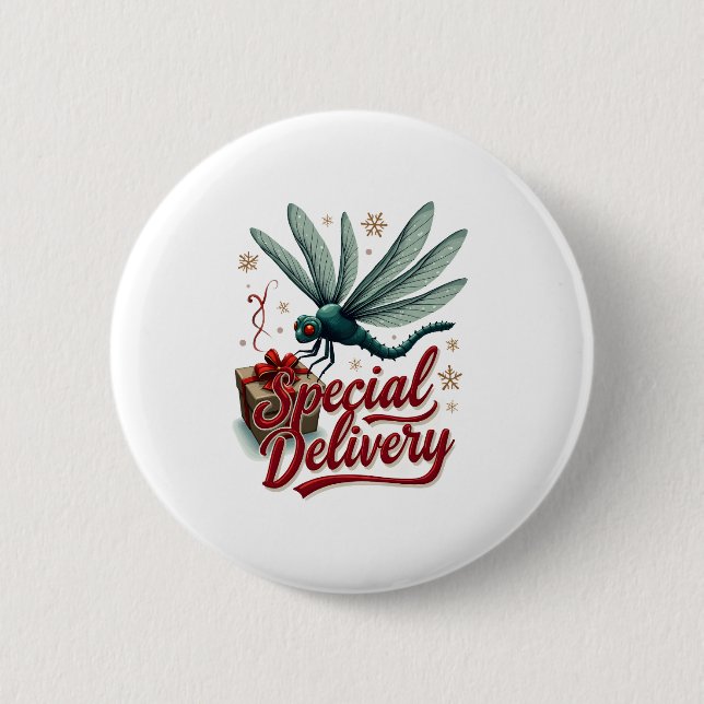 Derzeitige Delivery Dragonfly Button (Vorderseite)