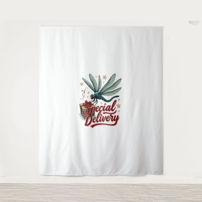 Derzeitige Delivery Dragonfly Wandteppich (Vorderseite)