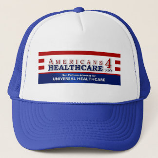 Des Américains 4 de soins de santé casquette trop