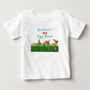 Des Babys erste Ostereiersuche Baby T-shirt