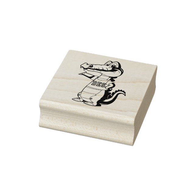 DES - Briefmarke des Gator Gear Gummistempel (Stempel)